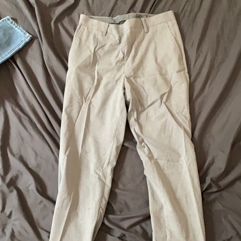 Gray Mens Dress Pants